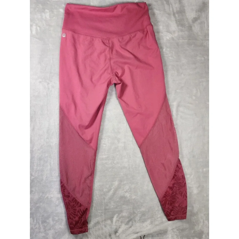 Fabletics Ultra High Waisted Seamless‎ Legging in a Purple Marbled L